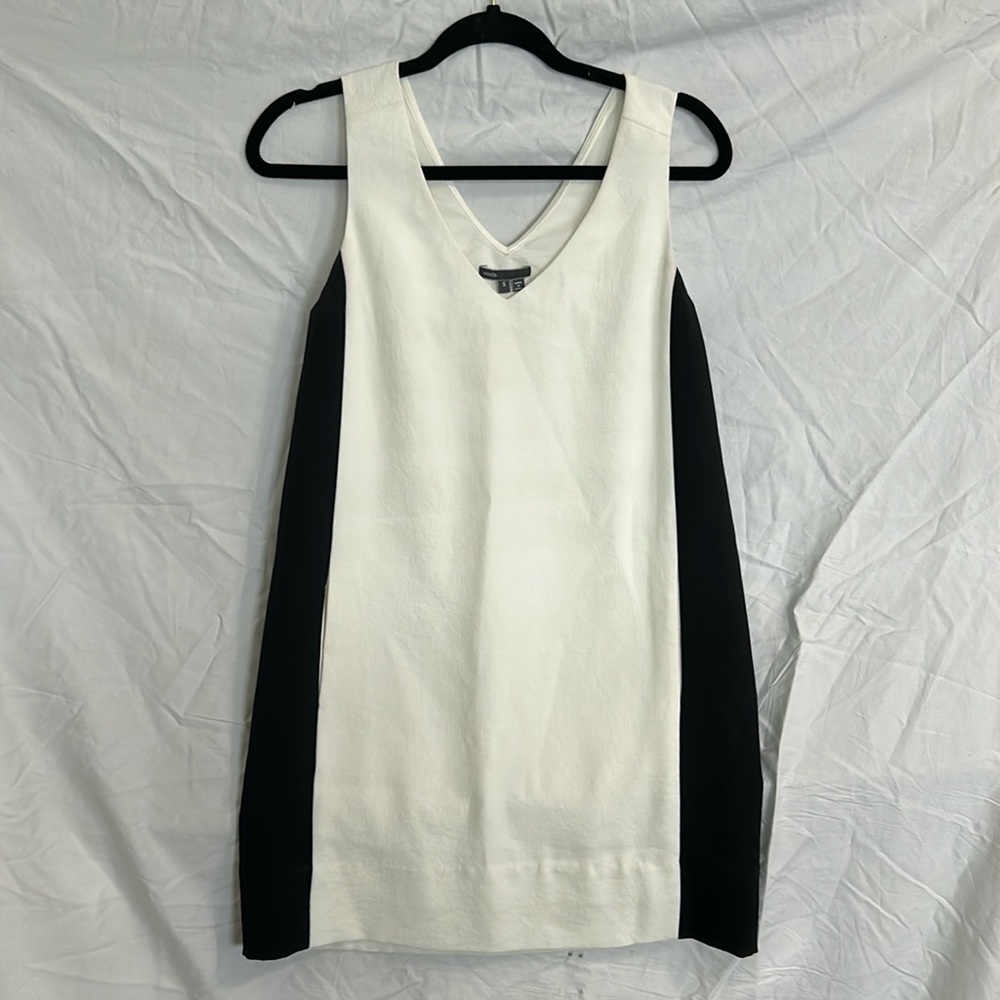 Vince color block shift dress